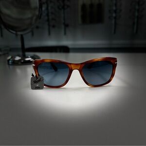 Stylish Persol Brown Sunglasses with Blue polarized glass Lenses